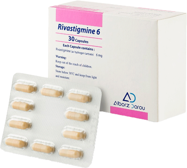 ریواستیگمین  6mg کپسول خوراکی