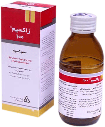 سفیکسیم  100mg/5mL,50mL پودر خوراکی