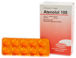 آتنولول  100mg قرص خوراکی