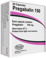 پرگابالین  150mg کپسول خوراکی