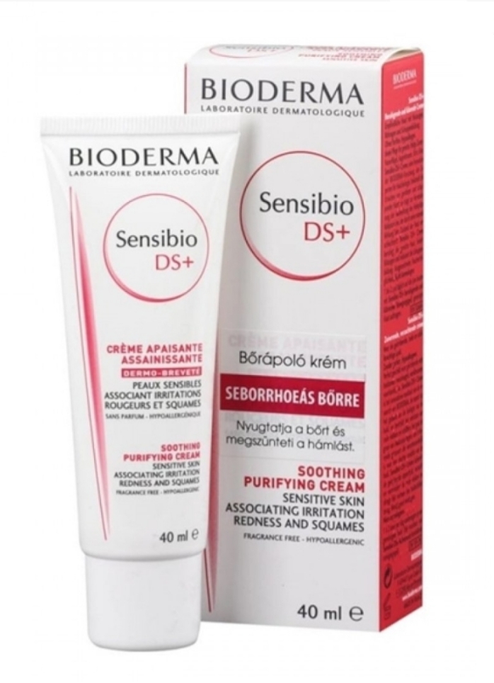 کرمها ، امولسیونها ، لوسیونها ، ژلها و روغنها برای پوست (دست ، صورت ، پا و...)BIODERMA Sensibio DS+ Anti – Recidive Soothing and Purifying Cream