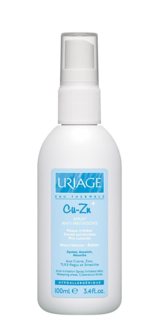 کرمها ، امولسیونها ، لوسیونها ، ژلها و روغنها برای پوست (دست ، صورت ، پا و...)URIAGE Cu Zn Plus Anti – Irritation Spray